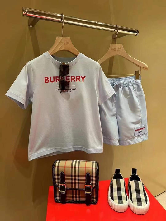 Burberry Kids Red logo Set