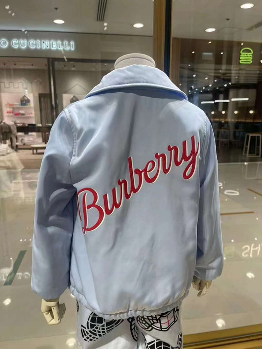 Burberry Kids Logo Print Jacket