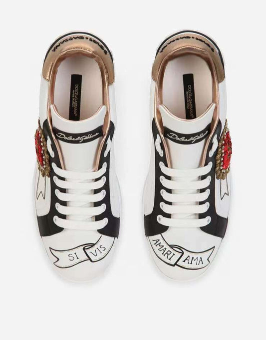 Dolce & Gabbana Kids Portofino Sneakers