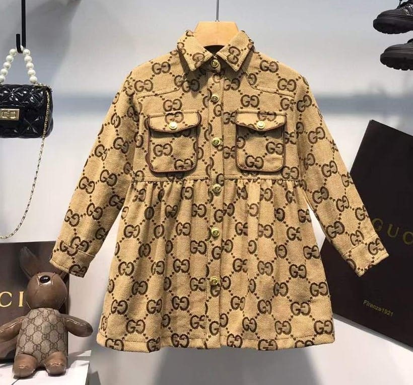 Gucci Kids Double Breasted Coat