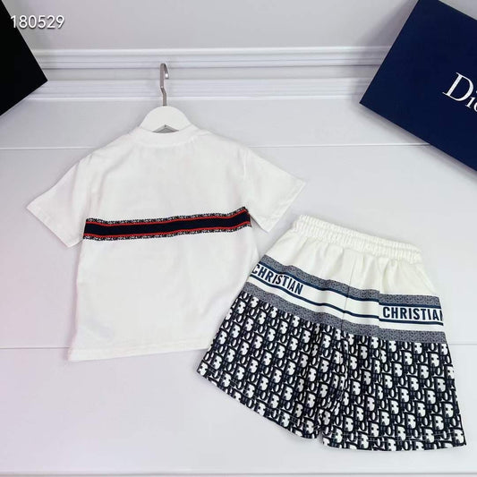 Christian Dior Kids Summer Breathable Set