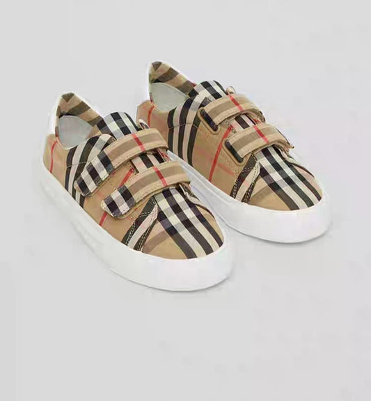 Burberry Kids Vintage Check Unisex Sneakers