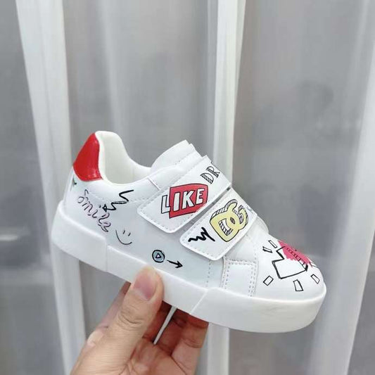 Dolce & Gabbana Kids Unisex printed sneakers