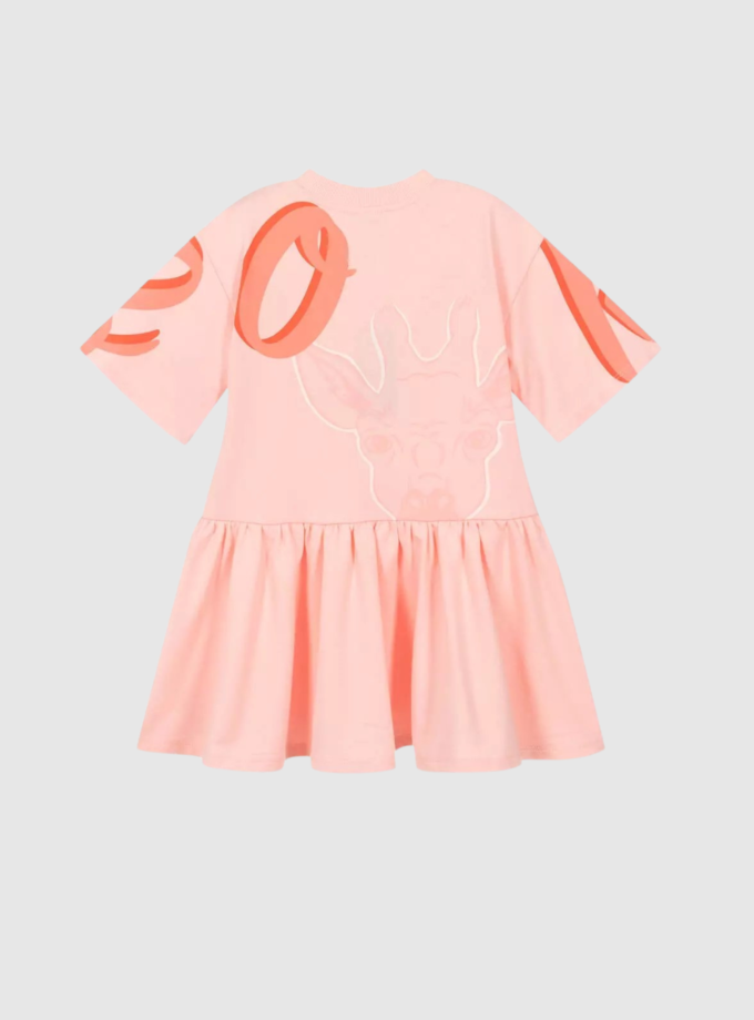 KENZO KIDS graphic-print cotton dress