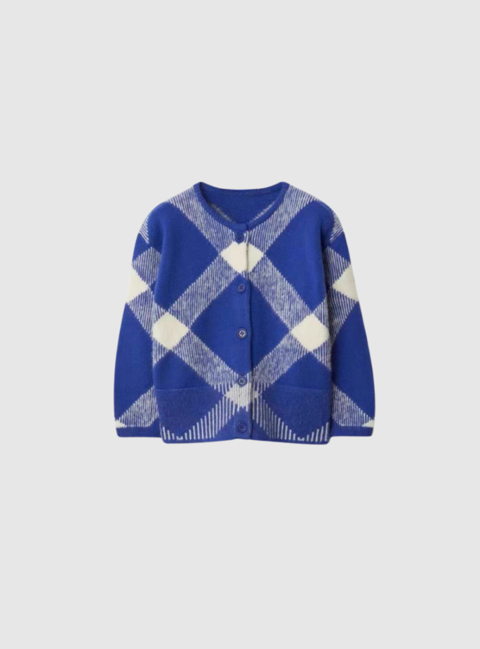 Burberry vintage-check knitted Jersey