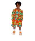 Stella McCartney sun-print cotton sweatshirt and short set