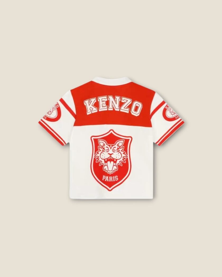 KENZO KIDS  Cotton polo shirt - Image 2