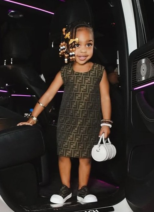 Fendi Junior Canvas Dress