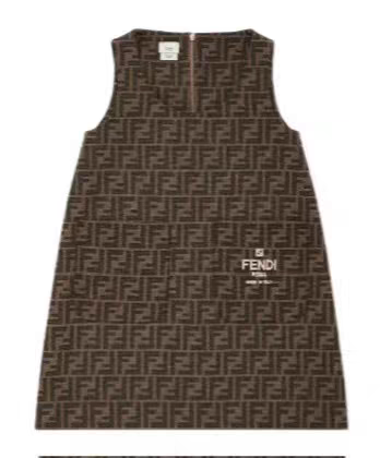 Fendi Junior Canvas Dress