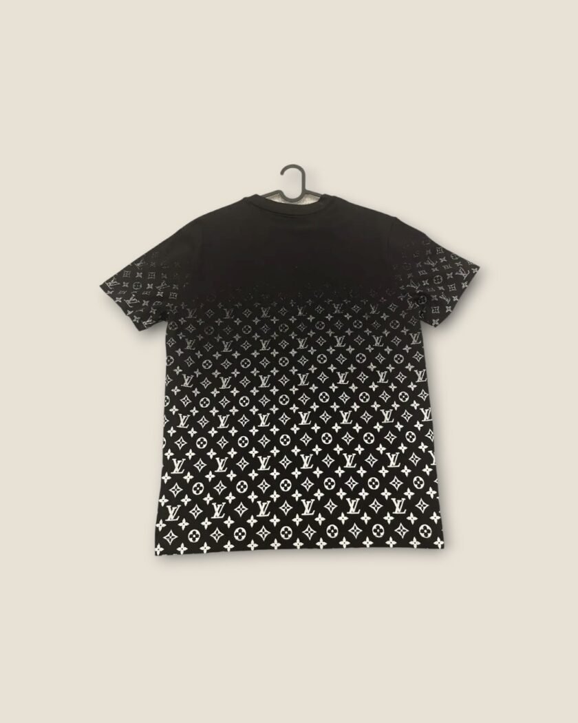 Louis Vitton Monogram T-Shirt Black - Image 2