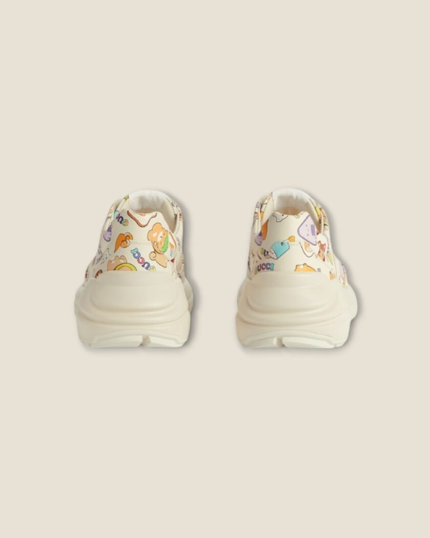 Gucci Rhyton Animal Print Sneakers - Image 3