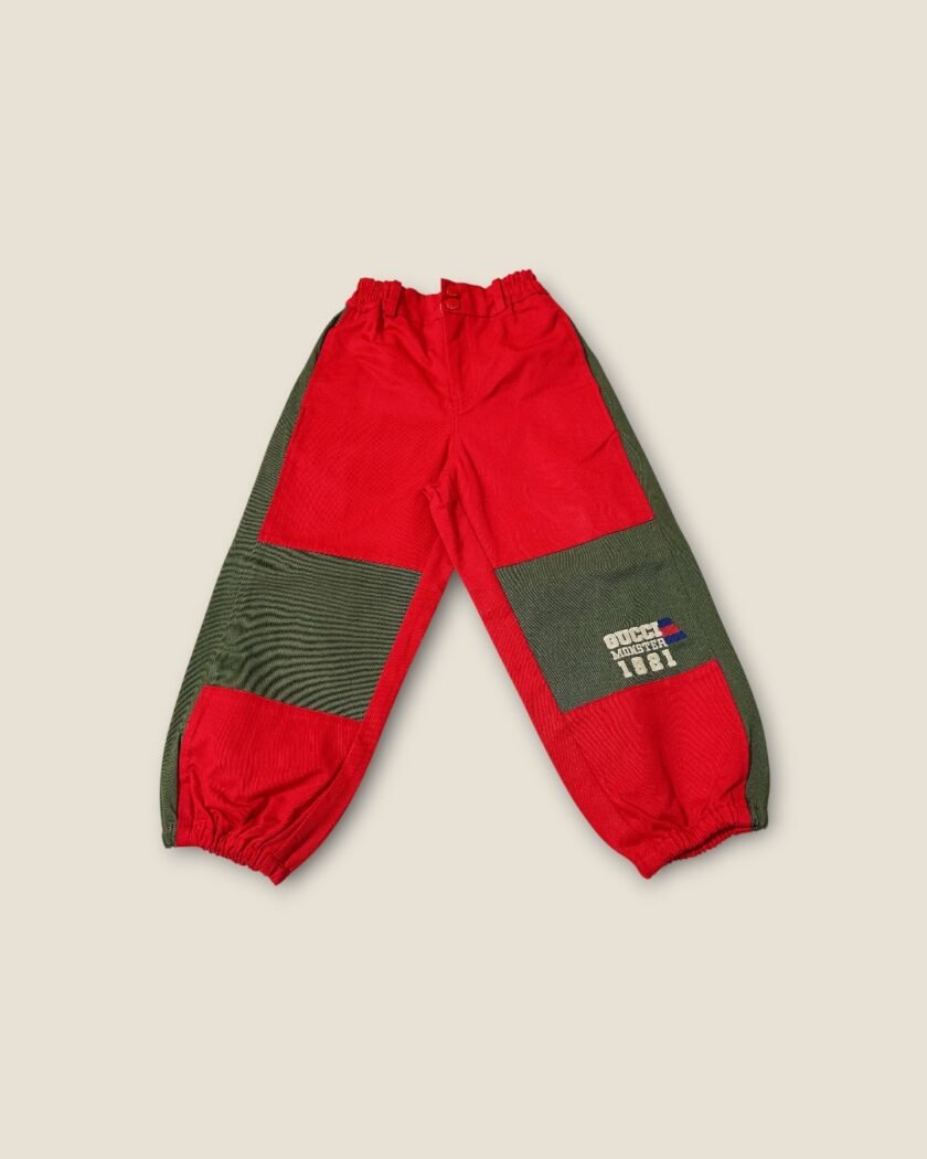 Gucci - Red Logo Detailed Boys Trouser