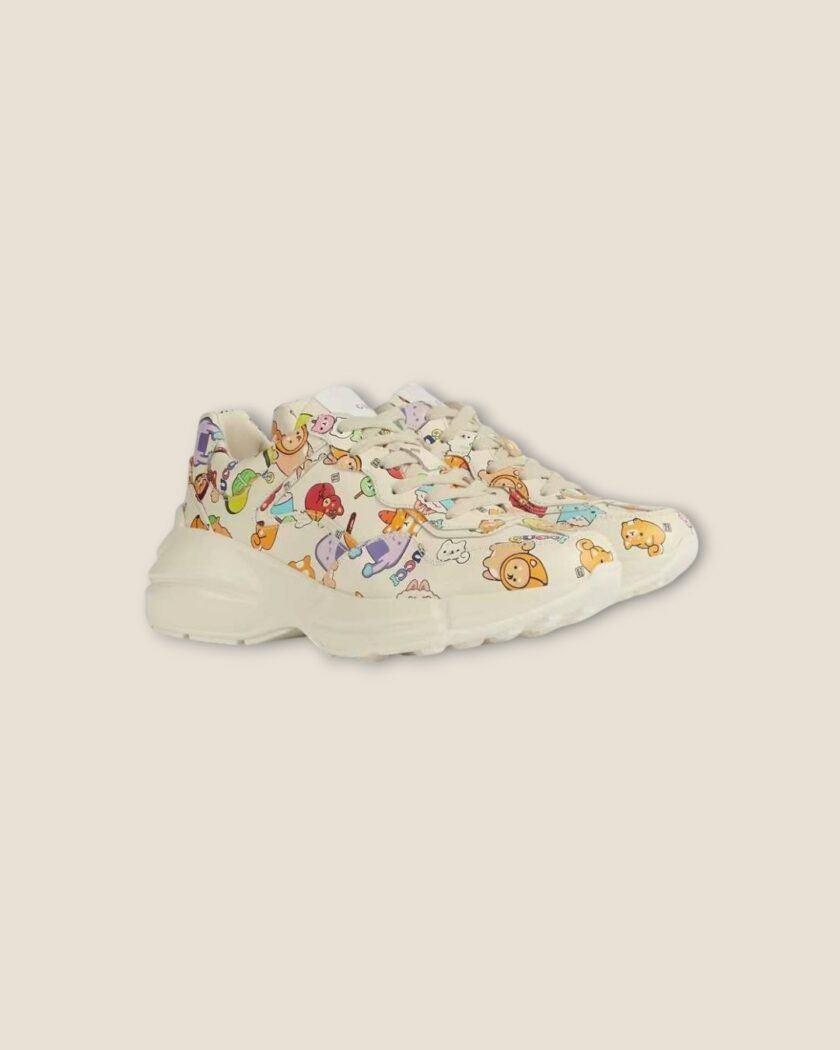 Gucci Rhyton Animal Print Sneakers