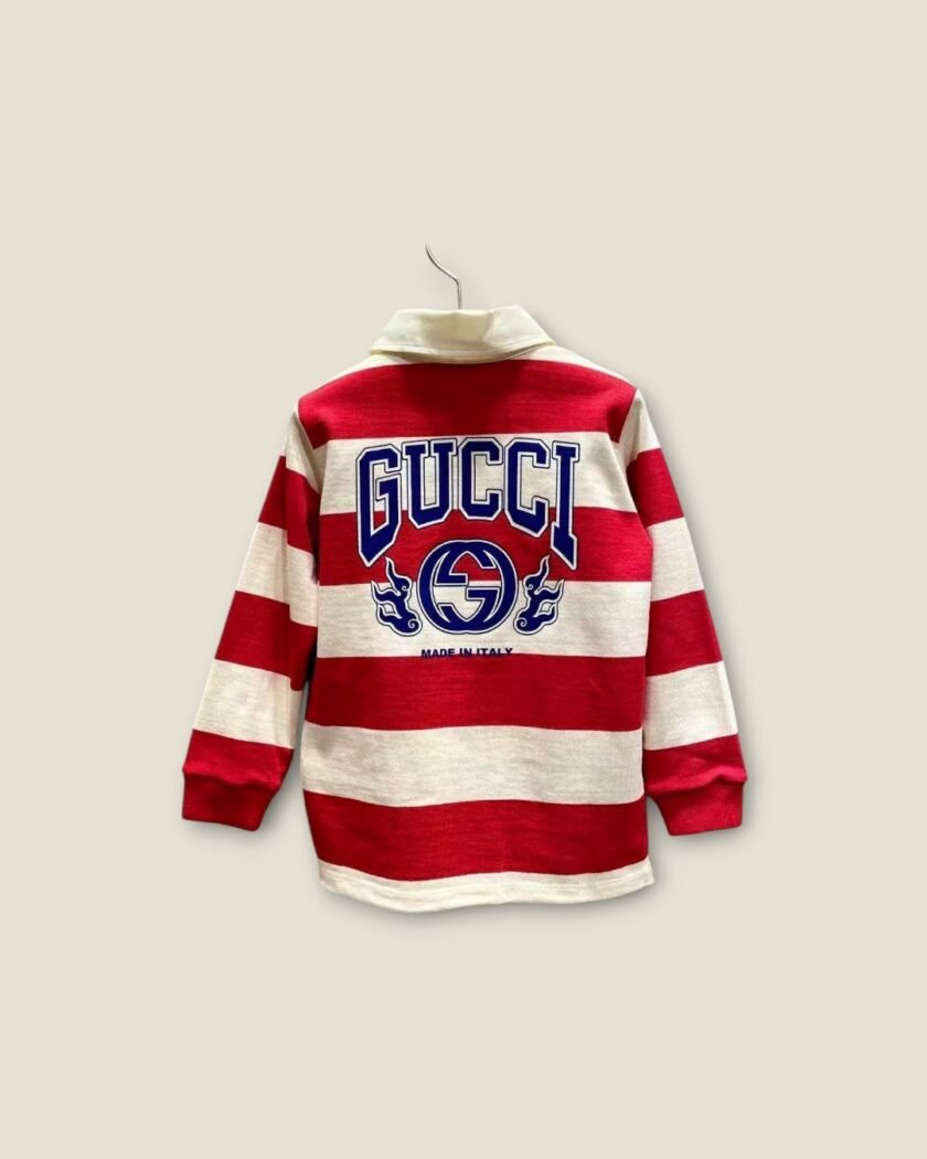 Gucci Kids cotton polo shirt - Image 2