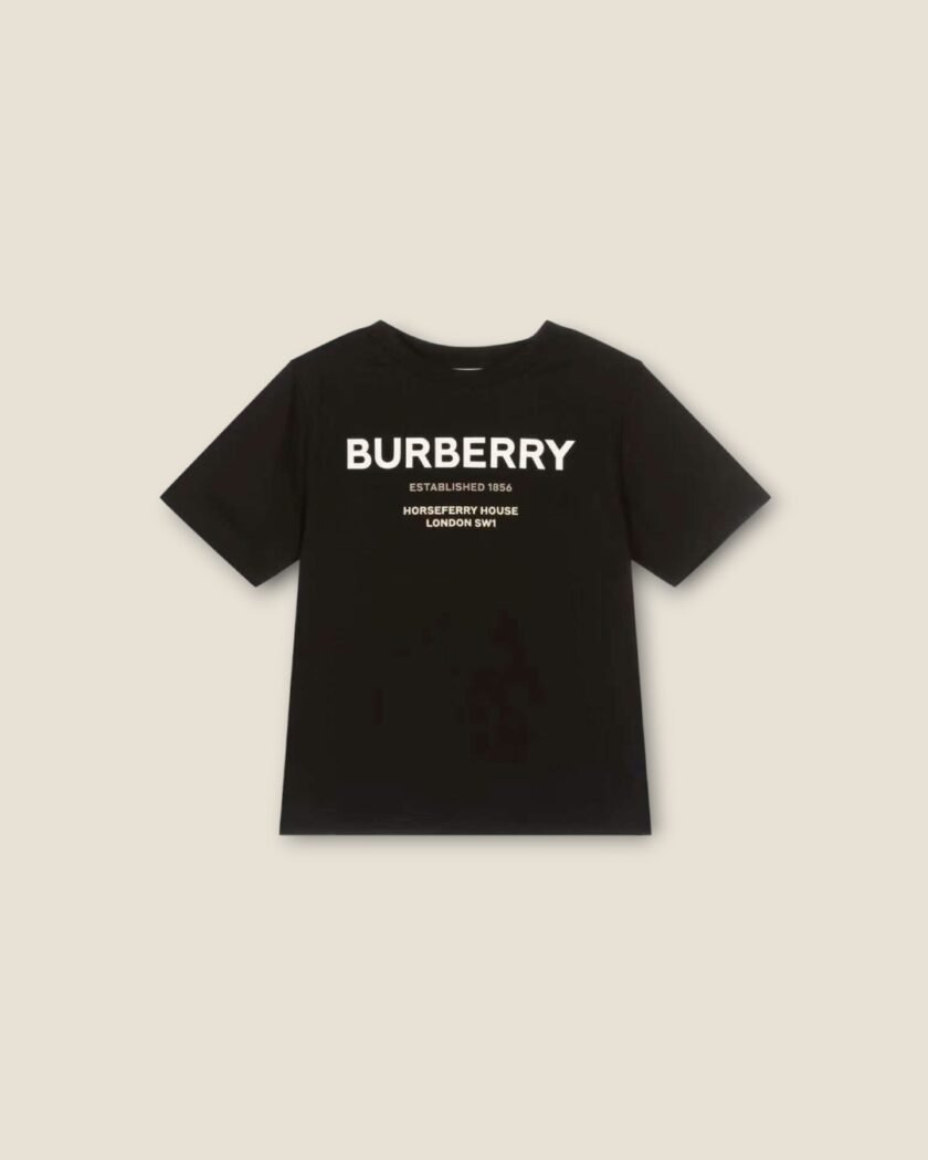 Burberry logo-print cotton T-shirt - Image 2