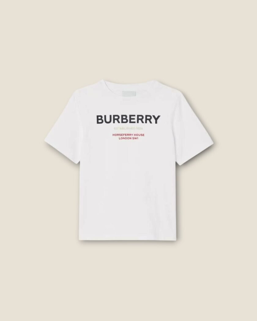 Burberry logo-print cotton T-shirt