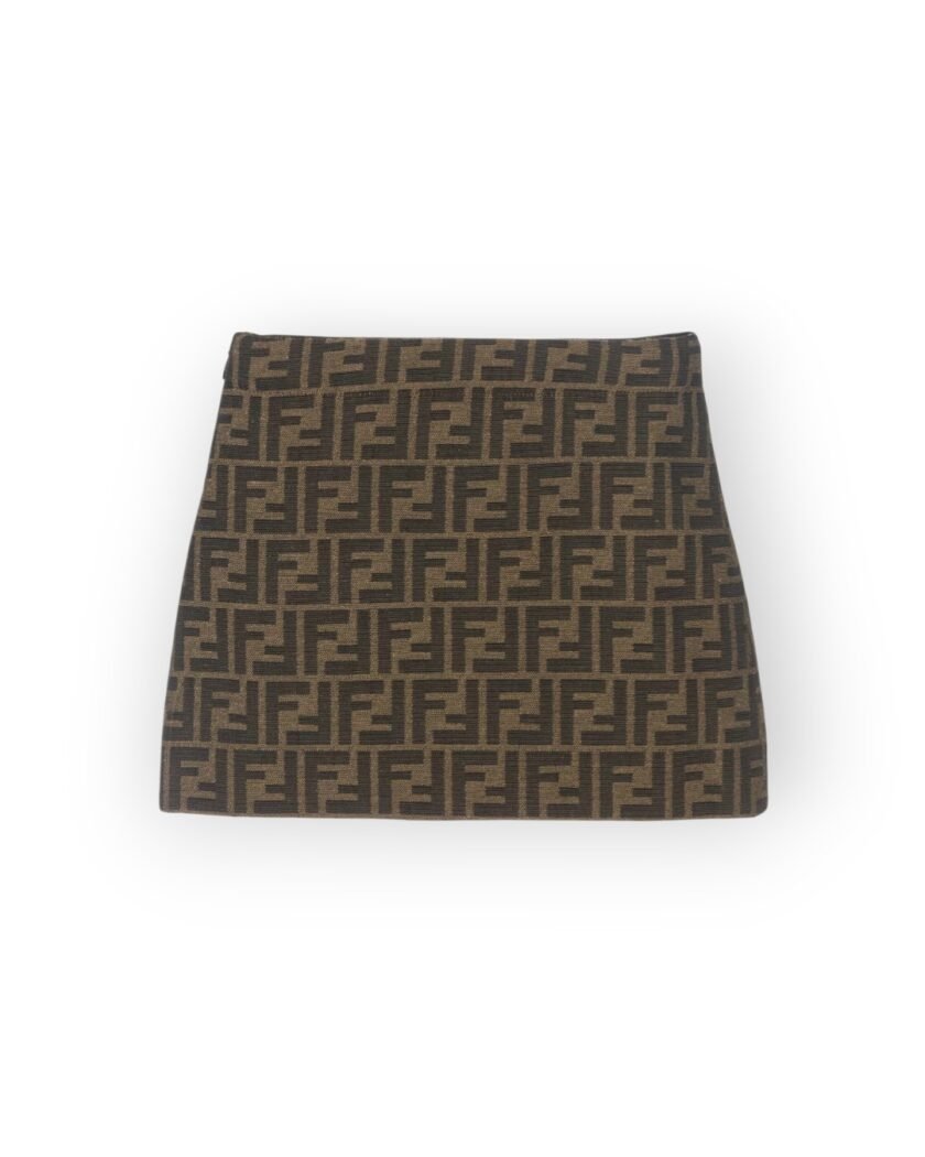 Fendi Junior Canvas Skirt - Image 2