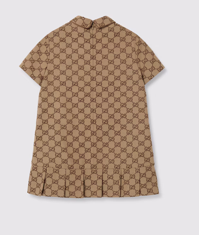 GUCCI Kids Cotton canvas Dress