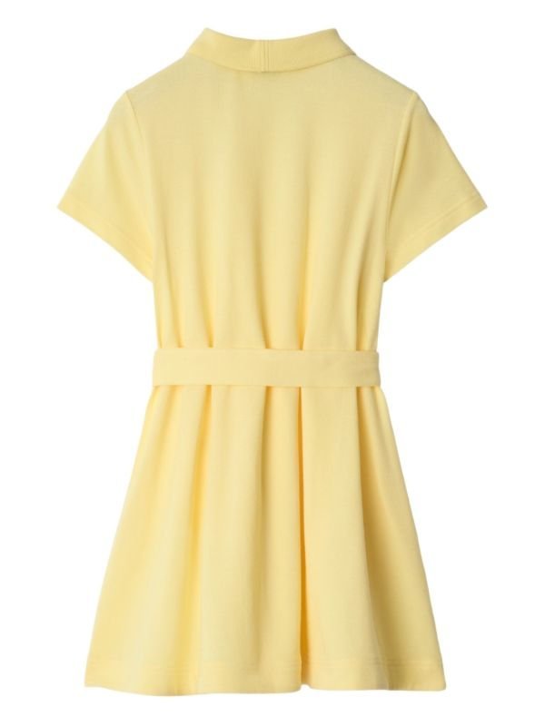 Burberry Cotton Polo Shirt Dress