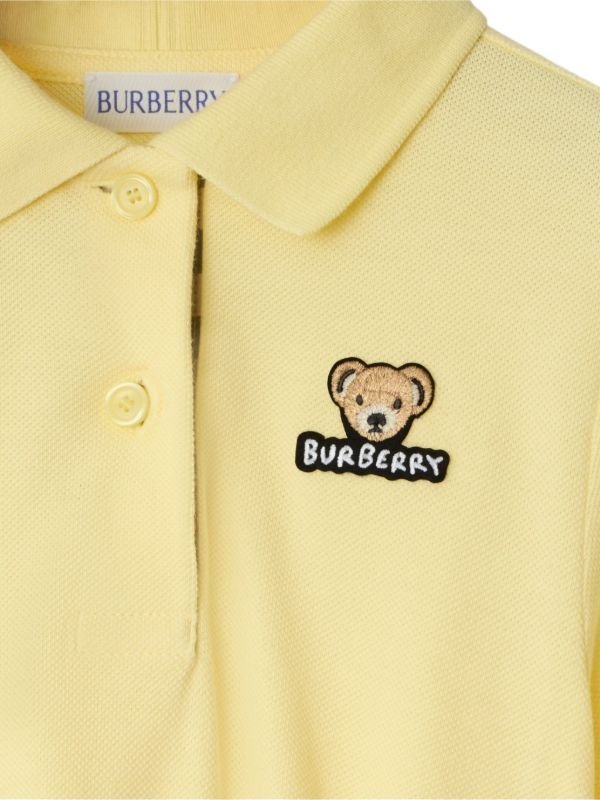 Burberry Cotton Polo Shirt Dress