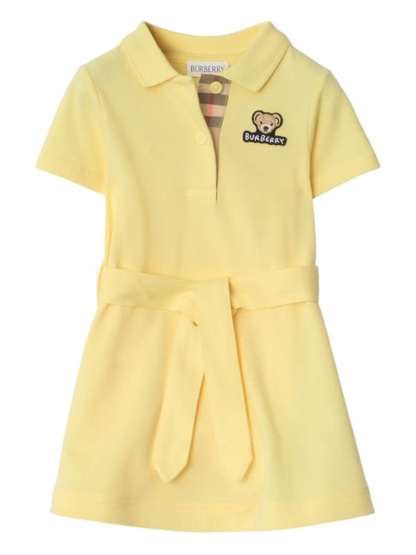 Burberry Cotton Polo Shirt Dress