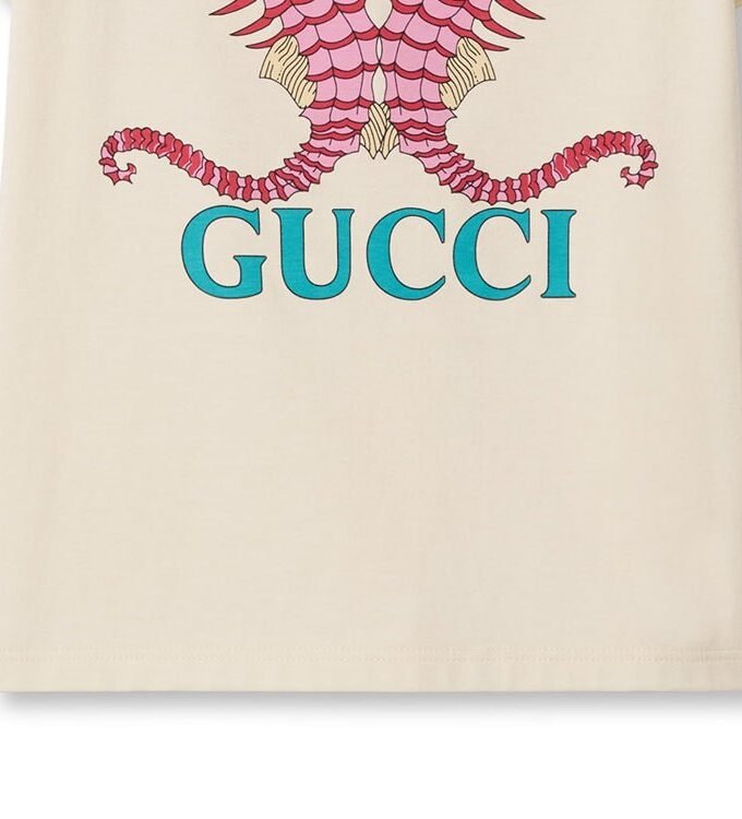 Gucci Printed Cotton T-shirt