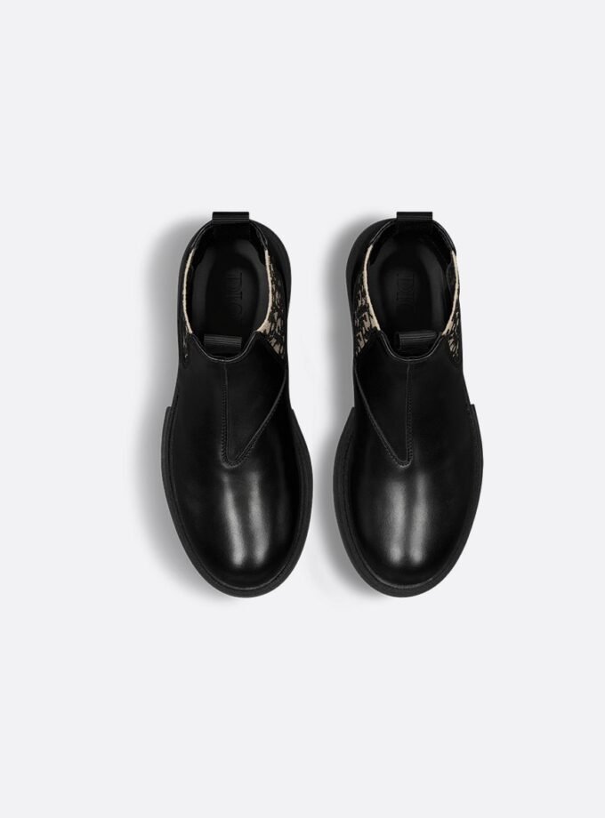 Dior Kids' Chelsea Boot
Black Polished Calfskin
