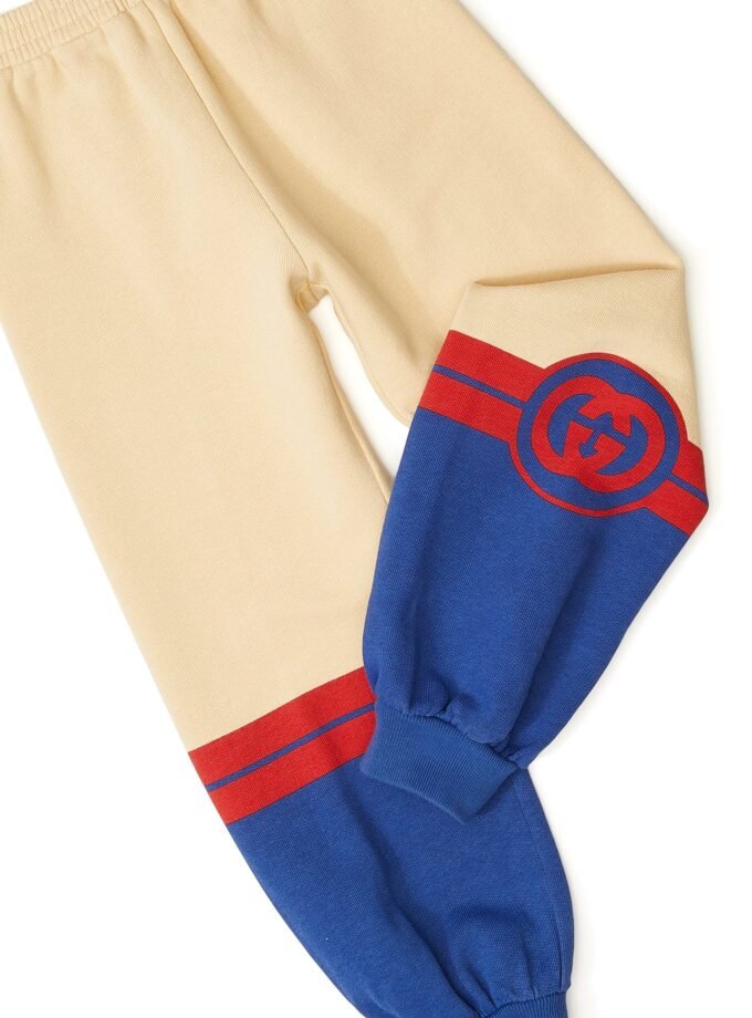 Gucci Kids Printed hoodie Beige Color