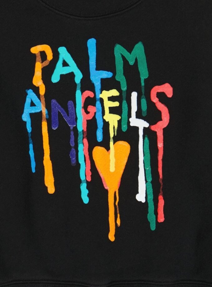 Palm Angels
Kids Dripping T-Shirt - Black/Multi