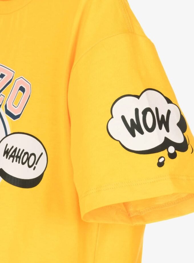 Kenzo Kids
Tiger Head-print cotton T-shirt