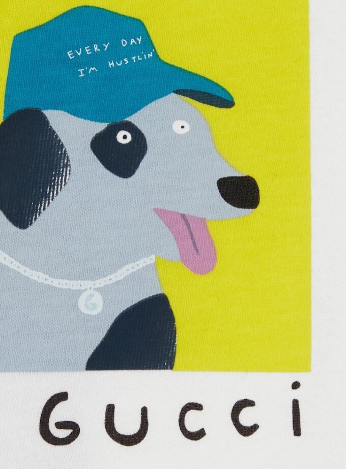 Gucci Kids
GG-patterned printed T Shirt