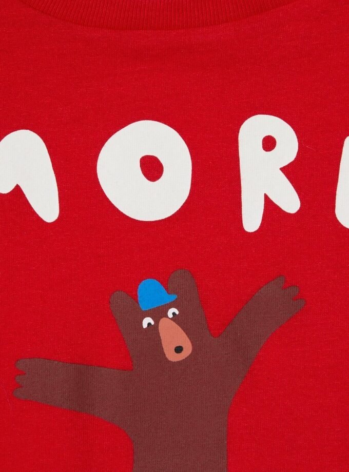 Gucci kids Cotton jersey T-shirt in red