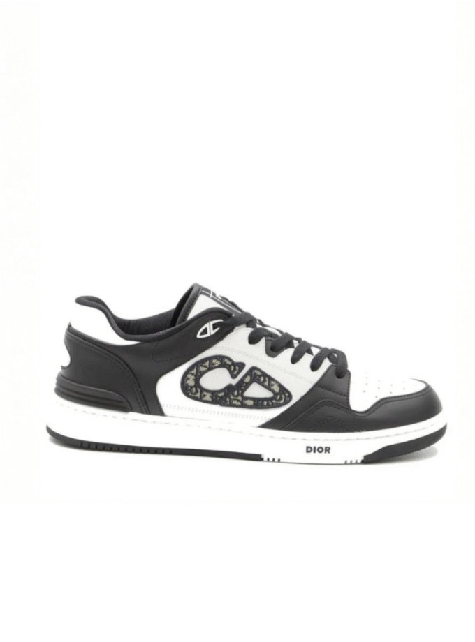 Dior Oblique kids trainers - Black White