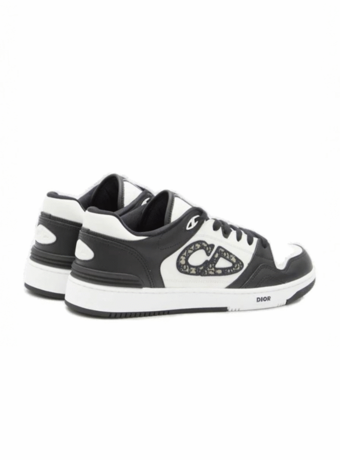 Dior Oblique kids trainers - Black White