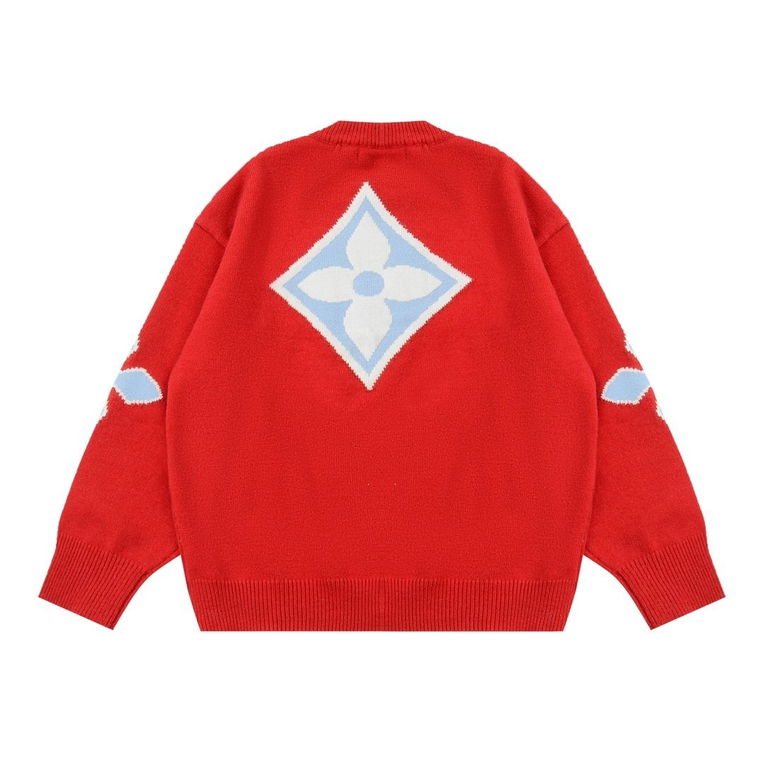 LOUIS VUITTON Chunky Wool Blend Pullover For kids - Image 2