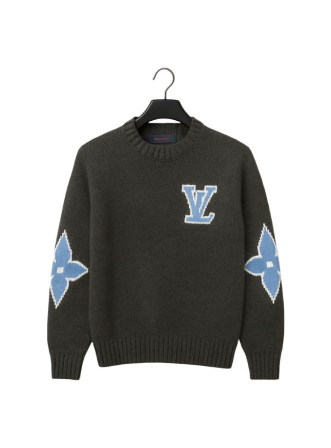 LOUIS VUITTON Chunky Wool Blend Pullover For kids