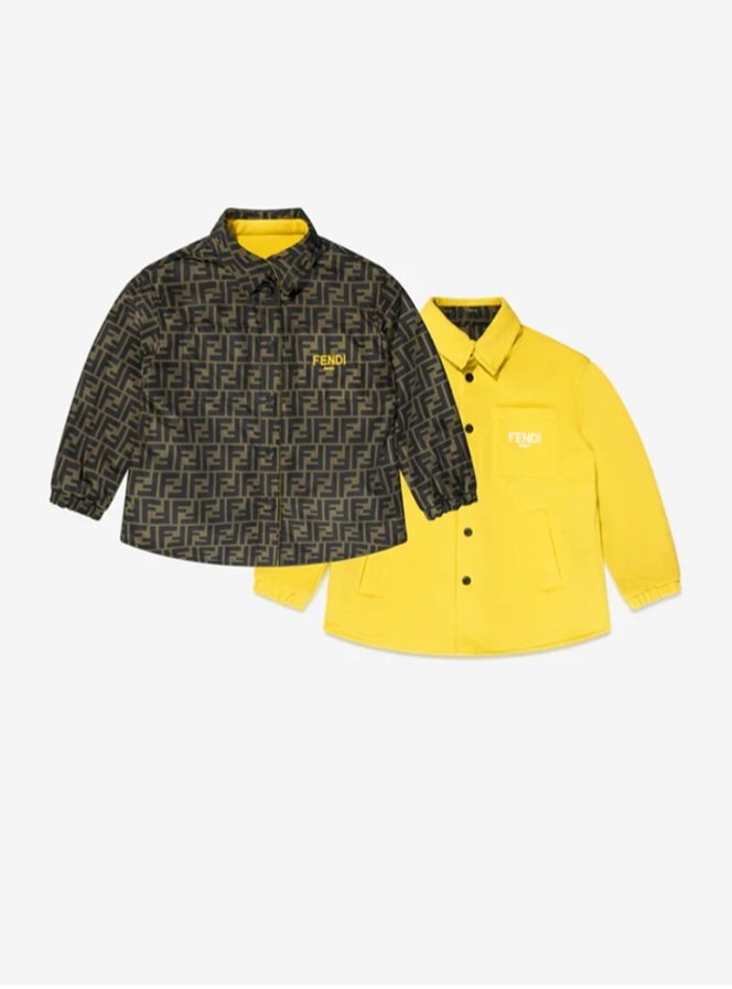 Fendi Kids
revisable FF-monogram print shirt jacket