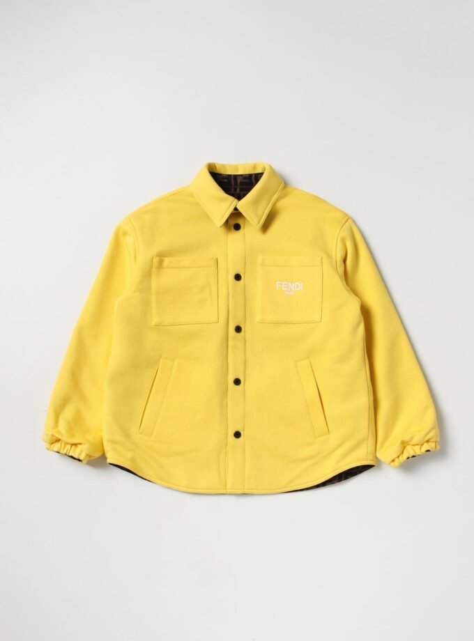 Fendi Kids
revisable FF-monogram print shirt jacket
