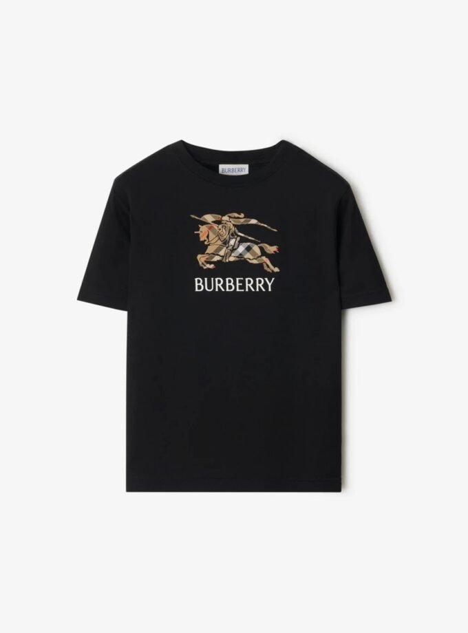 Burberry Check shirt Black