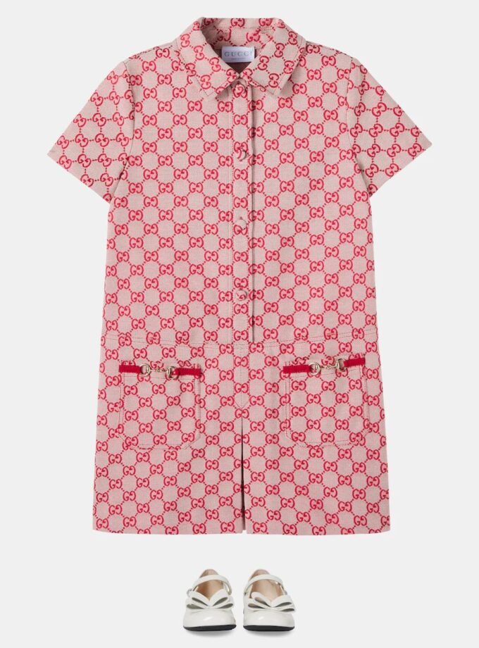 Children's Gucci canvas dress