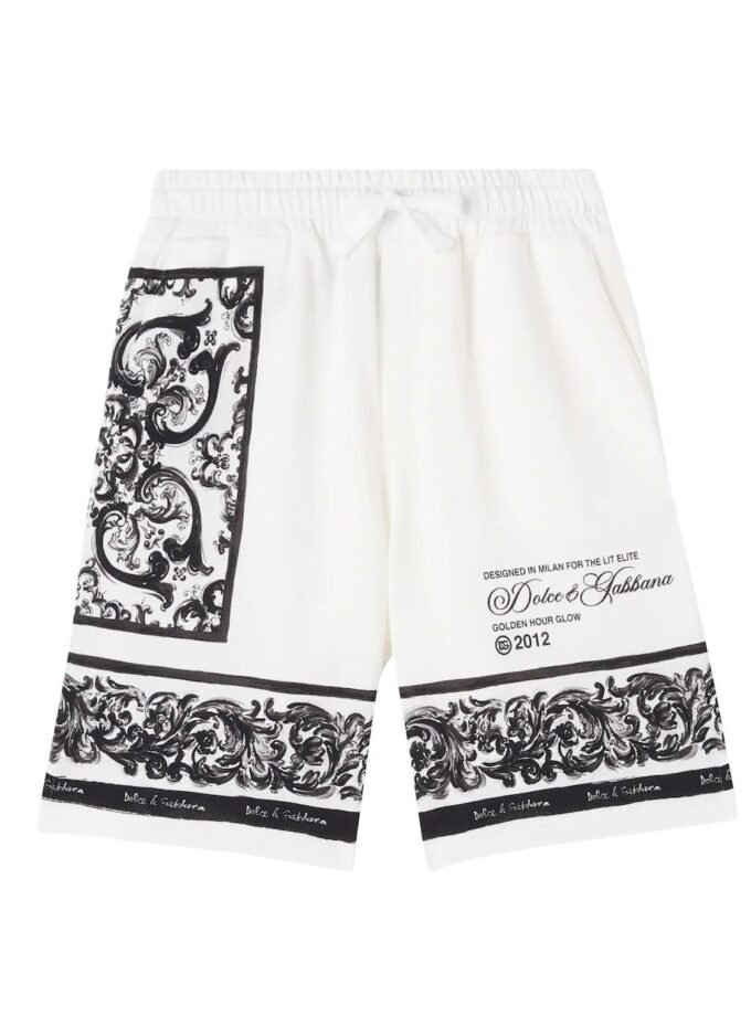 Short-sleeved Jersey T-shirt with Short set Dolce&Gabbana Print