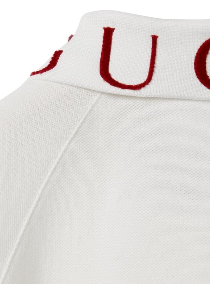 GUCCI Children's stretch cotton polo shirt