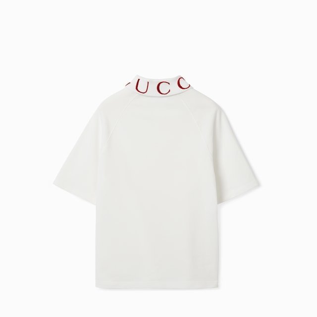GUCCI Children's stretch cotton polo shirt