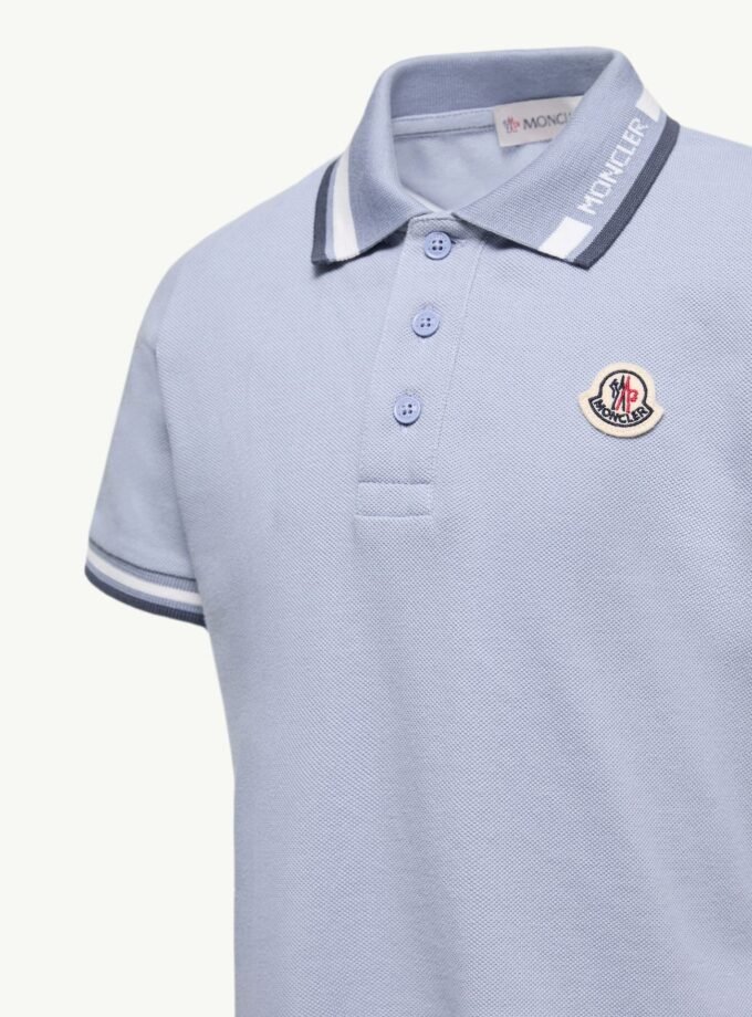 Moncler kids
shortsleeved polo shirt