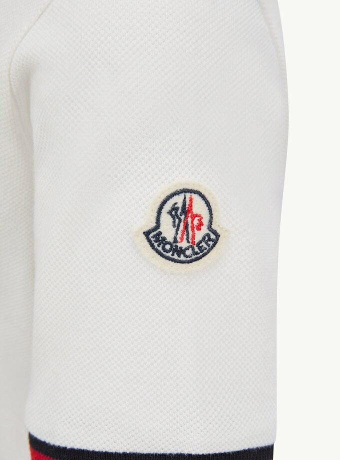 Moncler kids
shortsleeved polo white shirt