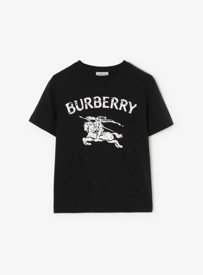 Burberry
Boy's EKD Stretch Cotton T-Shirt,