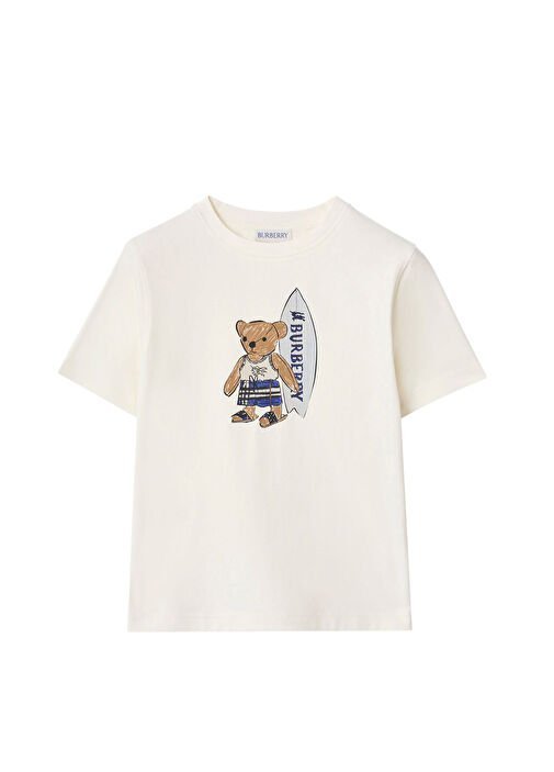 Surfer Bear Cotton T-shirt