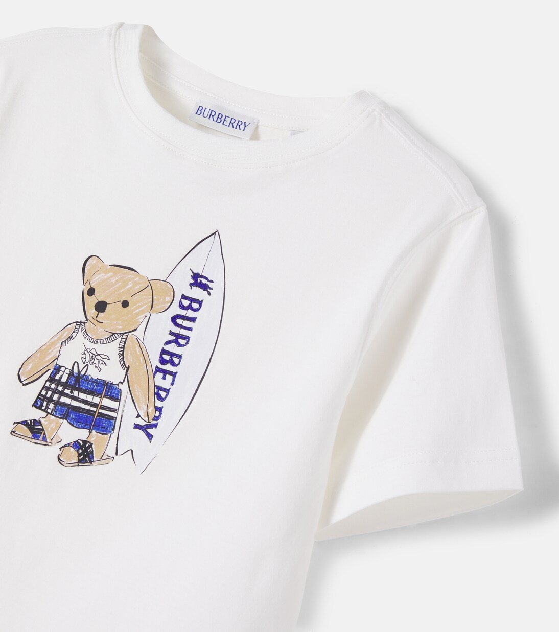 Surfer Bear Cotton T-shirt - Image 3