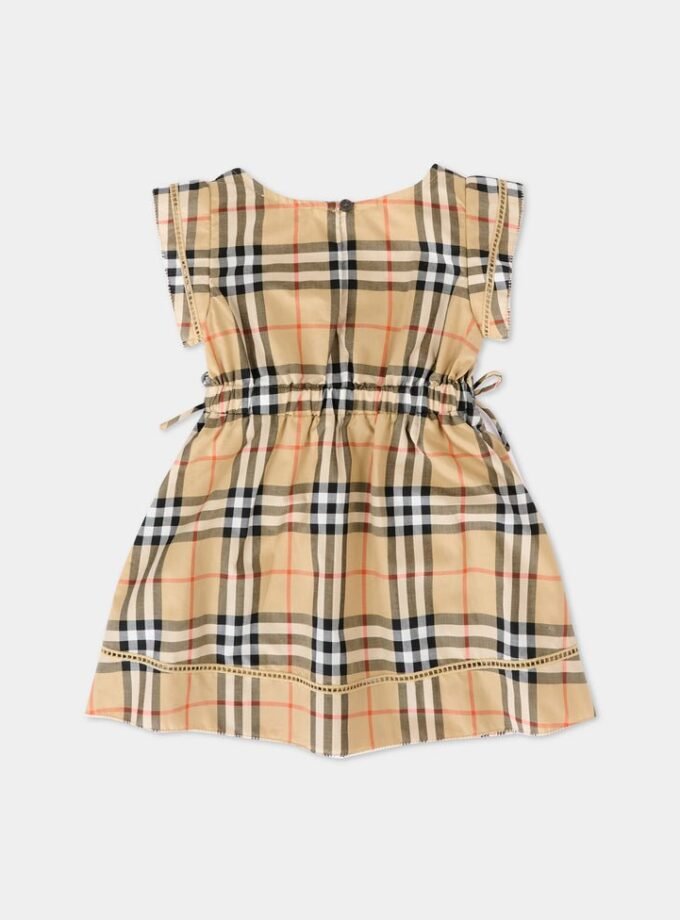 Burberry Kids
Beige dress for Baby Girl with Vintage Check