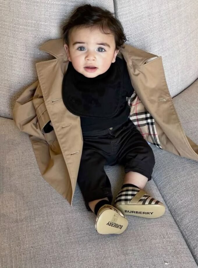 Burberry kids Gabardine Trench Coat
Honey